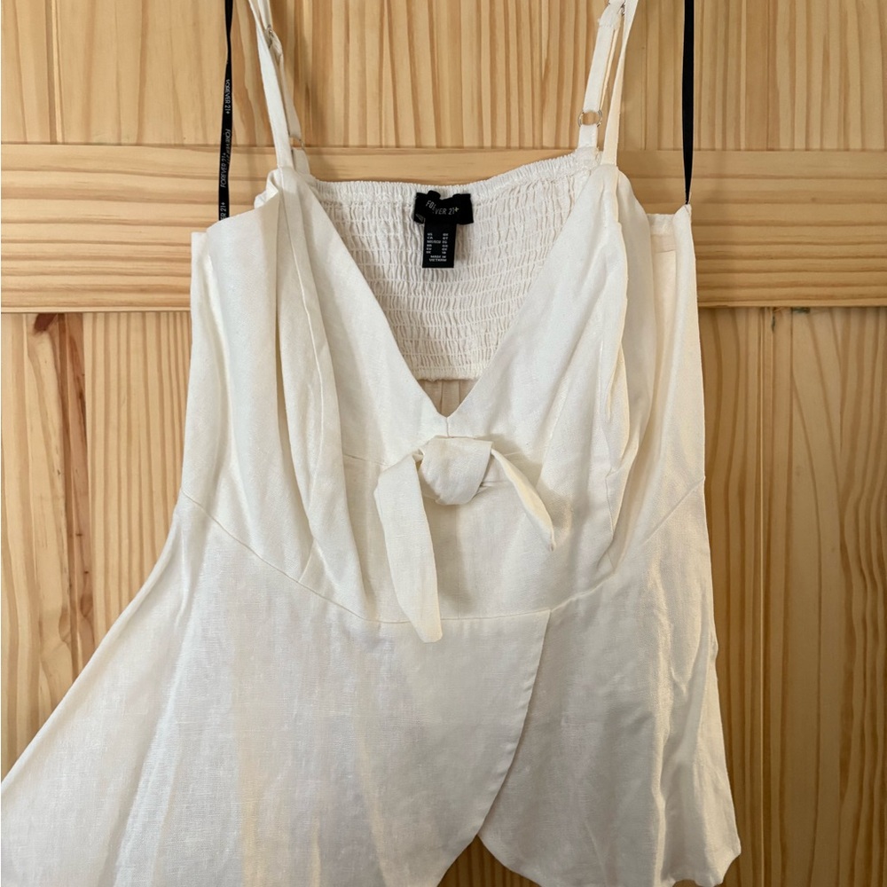 Forever 21 Cream Camisole Top
